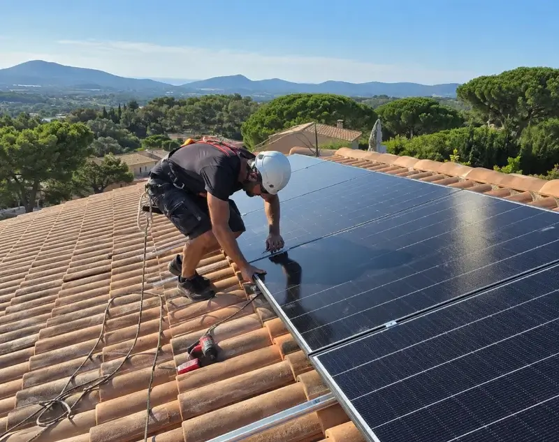 Installateur panneaux solaires Faymoreau — pose photovoltaïque sur toiture