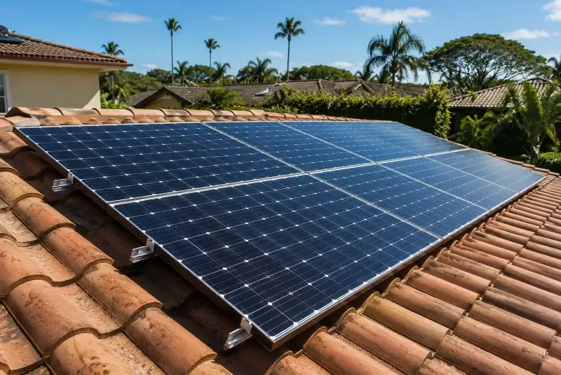 Installation de panneaux solaires à Faymoreau